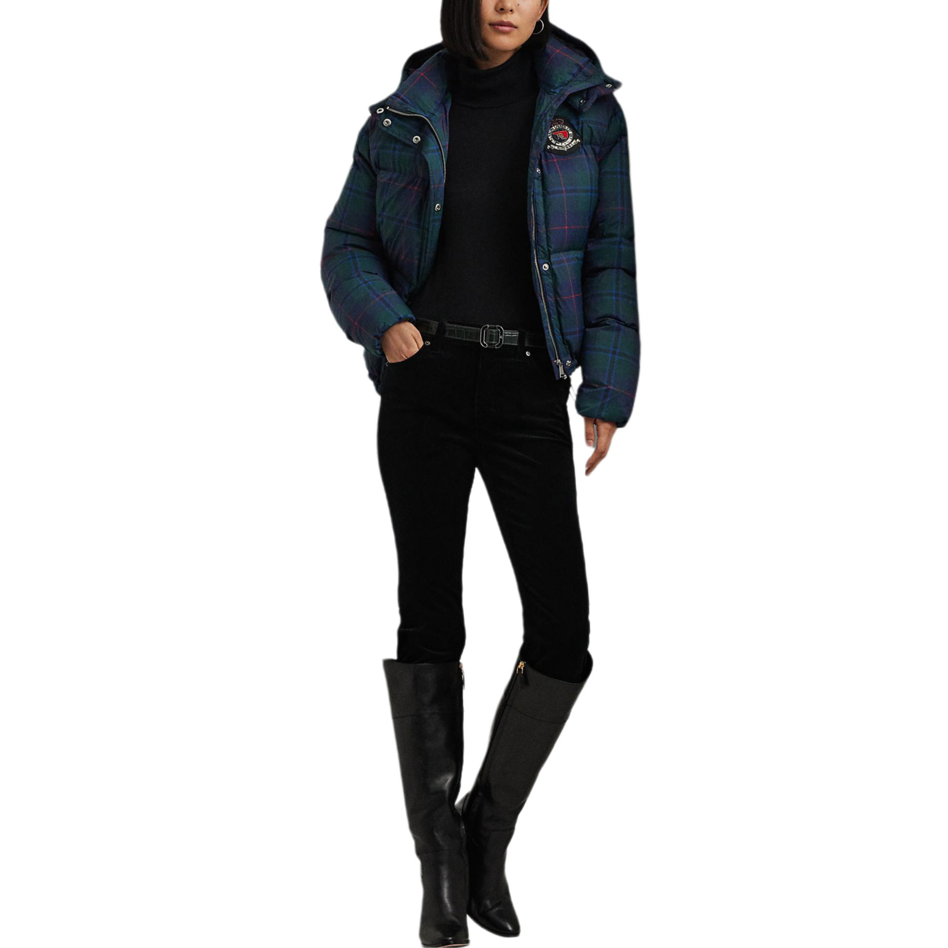 Polo Ralph Lauren  Black Slim Fit Turtleneck Knit Pullover Sweater WMLRSWES6820675 圖 5