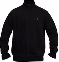 Polo Ralph Lauren Black Solid Logo Embroidered Zip-Up Jacket 710881509-001 Polo Ralph Lauren Black Solid Logo Embroidered Zip-Up Jacket 710881509-001