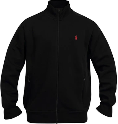 Polo Ralph Lauren 黑色刺繡標誌拉鍊外套 710881509-001 Order Polo Ralph Lauren 黑色刺繡標誌拉鍊外套 710881509-001