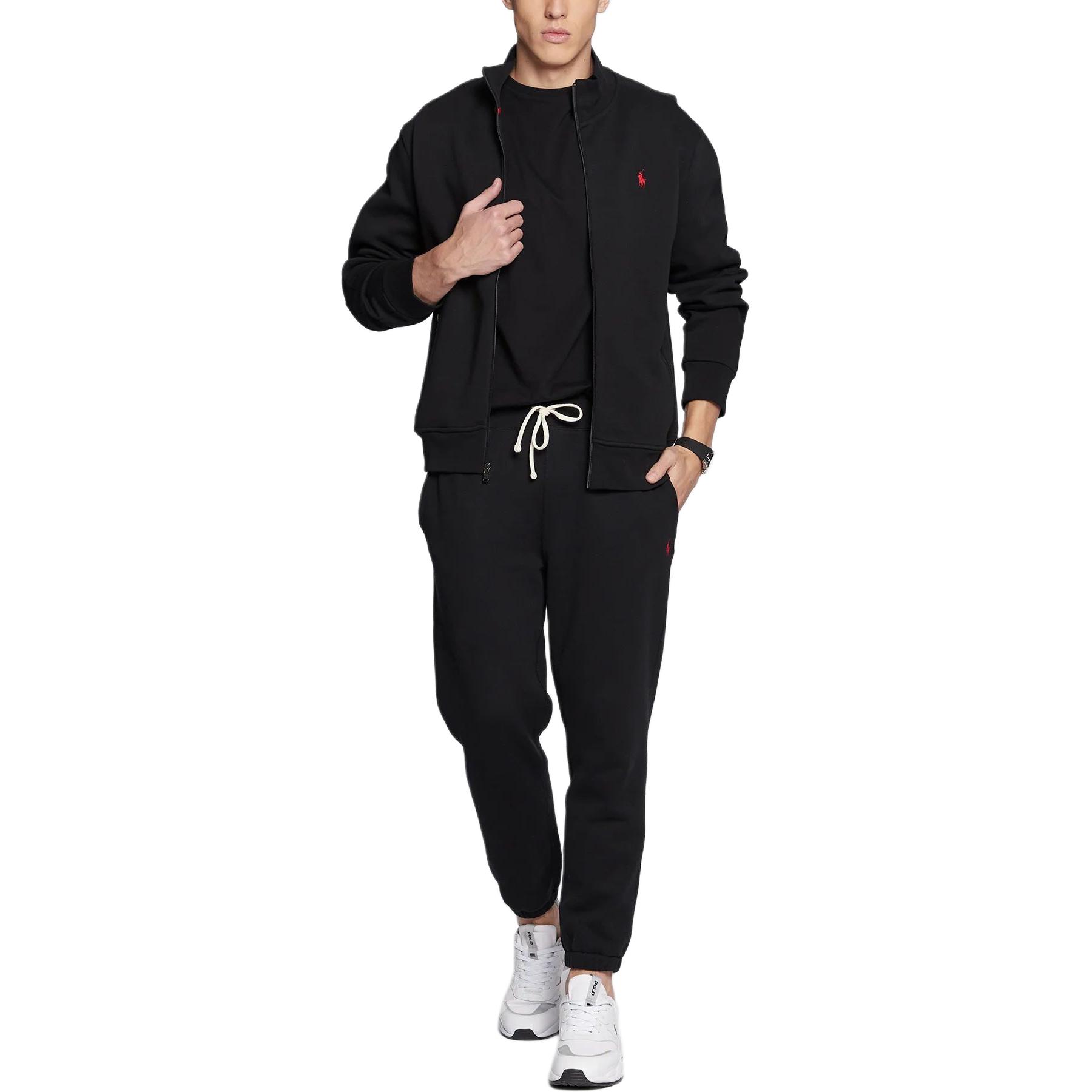 Polo Ralph Lauren  Black Solid Logo Embroidered Zip-Up Jacket 710881509-001 圖 6