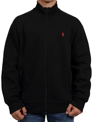 Polo Ralph Lauren 黑色刺繡標誌拉鍊外套 710881509-001 Sizing Polo Ralph Lauren 黑色刺繡標誌拉鍊外套 710881509-001
