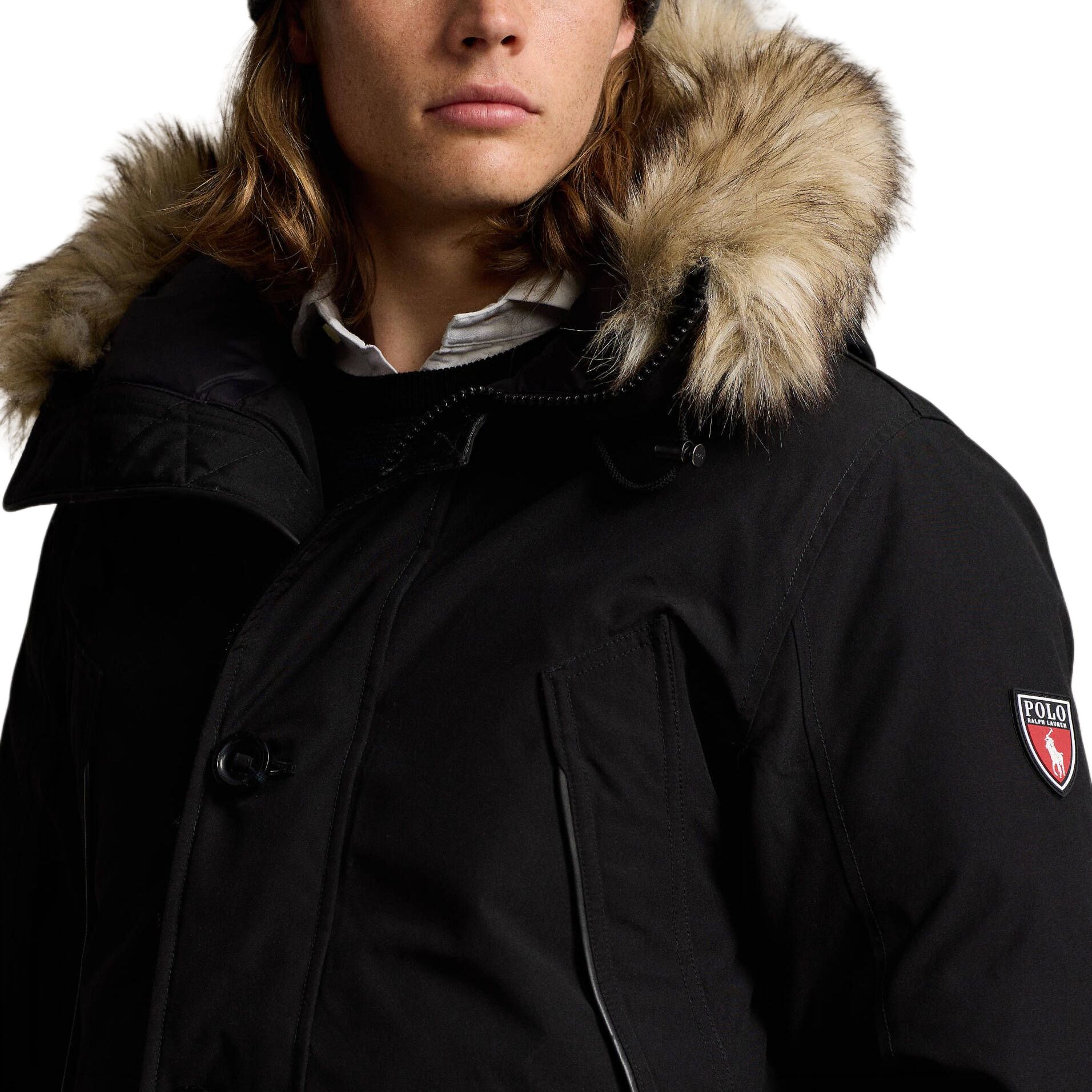 Polo Ralph Lauren  Black Solid Long-Sleeve Zip-Up Hoodie Jacket. 710756916-004 圖 7