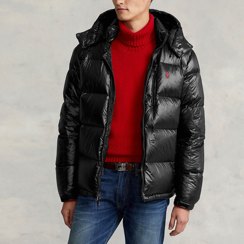 Polo Ralph Lauren  Black Solid Slim Fit Puffer Jacket with Zip. MNPOOTW16020653-001 圖 6