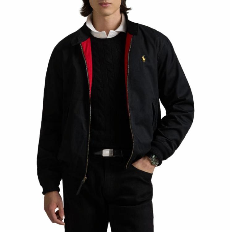 Polo Ralph Lauren  Black Zip-Up Jacket with Logo Embroidery. 710961268-001 圖 4