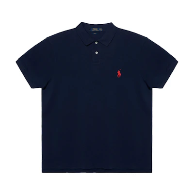 Polo Ralph Lauren Blue Cotton Casual Short Sleeve Polo Shirt. 710795080007-NEWPORT