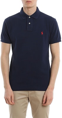 폴로 랄프 로렌 블루 면 캐주얼 반팔 폴로 셔츠. 710795080007-NEWPORT Purchase 폴로 랄프 로렌 블루 면 캐주얼 반팔 폴로 셔츠. 710795080007-NEWPORT