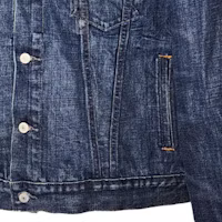 Purchase Polo Ralph Lauren 藍色字母圖案印花丹寧外套 710825889-001