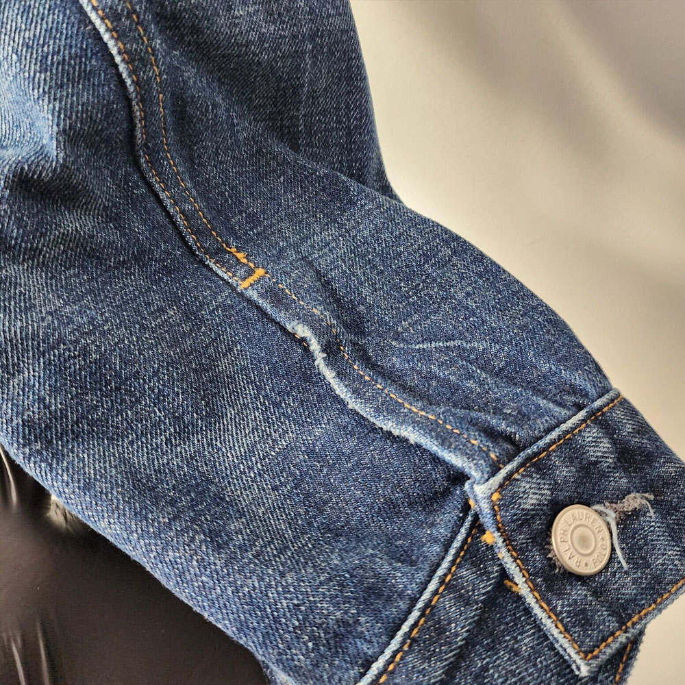 Polo Ralph Lauren  Blue Denim Jacket with Letter Pattern Print. 710825889-001 圖 8