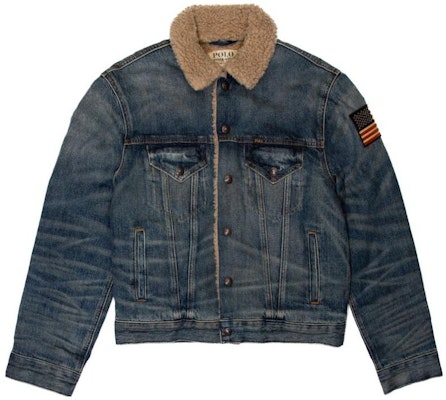 ポロラルフローレン ブルーデニム シングルジャケット 長袖 アウター 710850379-001 Order ポロラルフローレン ブルーデニム シングルジャケット 長袖 アウター 710850379-001