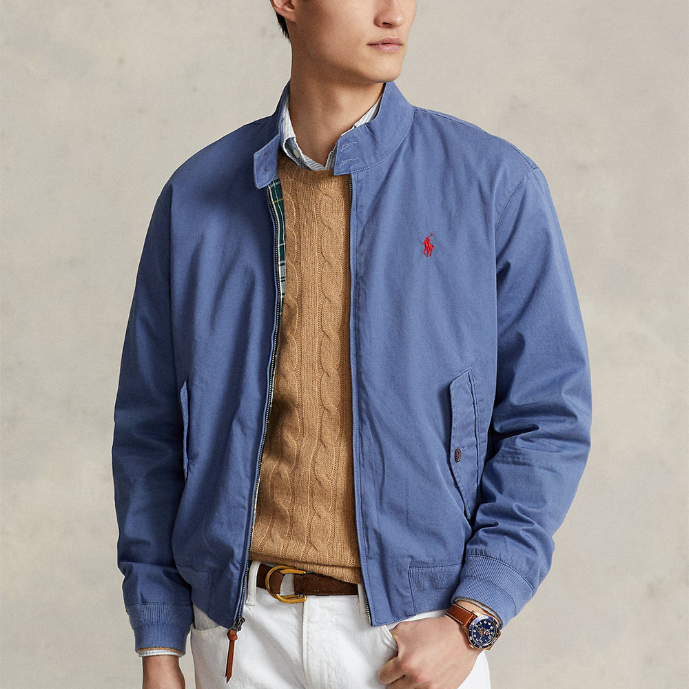 Polo Ralph Lauren  Blue Embroidered Pony Zip-Up Jacket. 710934393001 圖 3