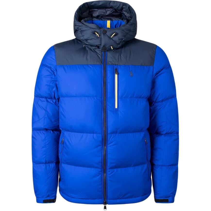 Polo Ralph Lauren  Blue Hoodie Jacket with Logo Embroidery and Zip. 710914237-002