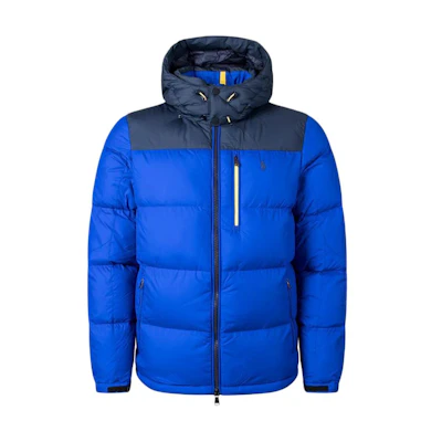 Polo Ralph Lauren Blue Hoodie Jacket with Logo Embroidery and Zip. 710914237-002