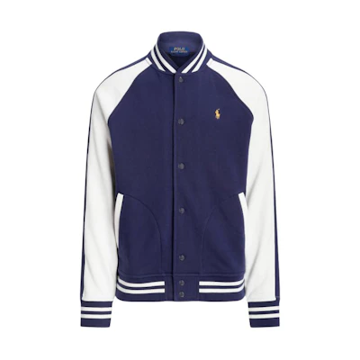 Polo Ralph Lauren Blue Jacket with Logo Patch and Dragon Embroidery. MNPOKNI16823348-400