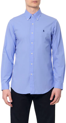 Polo Ralph Lauren 蓝色长袖动物刺绣衬衫. 710869079-001 Order Polo Ralph Lauren 蓝色长袖动物刺绣衬衫. 710869079-001