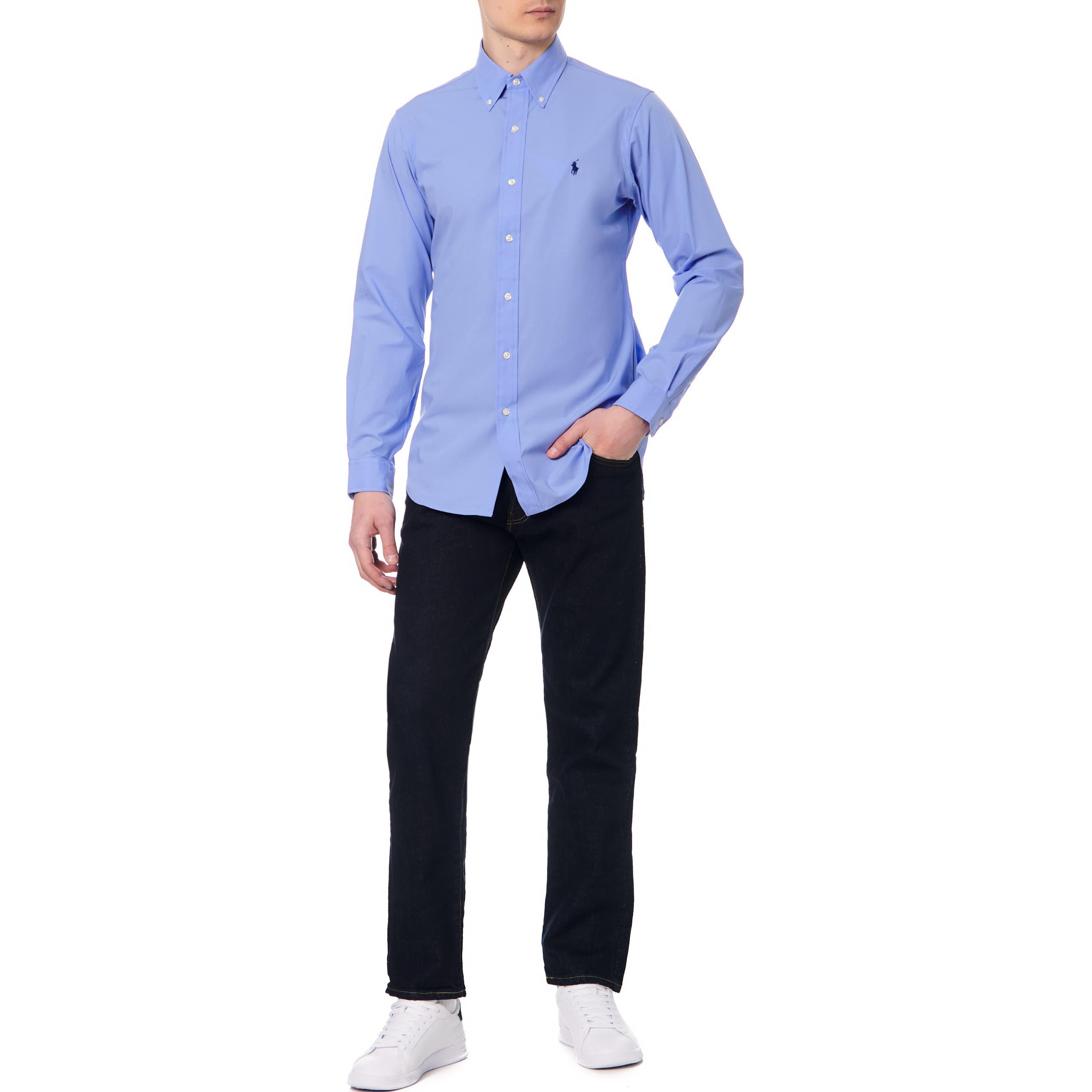 Polo Ralph Lauren  Blue Long-Sleeve Shirt with Animal Embroidery. 710869079-001 圖 5