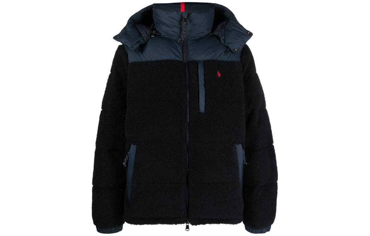 Order Polo Ralph Lauren 藍色寬鬆拉鍊連帽外套夹克 710907559-001