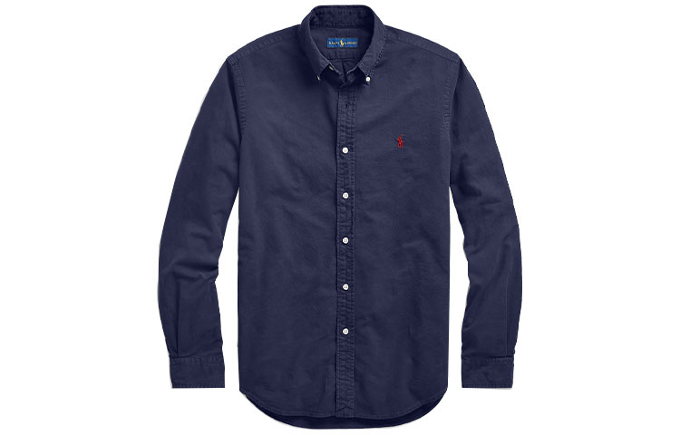 Polo Ralph Lauren  Blue Oxford Long Sleeve Shirt with Embroidered Pony. MNPOWOV16820356 圖 2