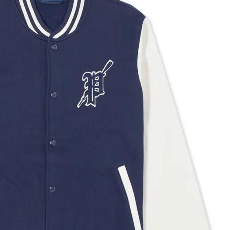 Cheap 拉夫劳伦蓝条纹单排扣休闲夹克。 710917913-002