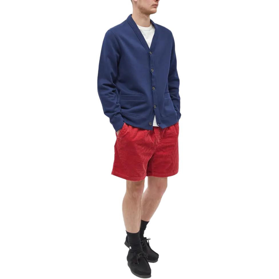 Purchase Polo Ralph Lauren Kardigan Rajut V-Neck Biru dengan Logo Bordir. 710909668-001