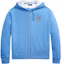 Buy Polo Ralph Lauren Blue Zip-Up Fleece Hoodie Jacket. MNPOKNI16823-529