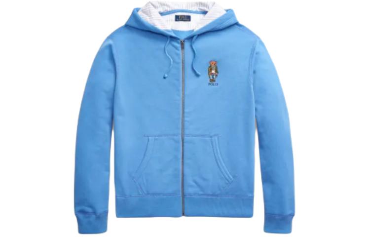 Polo Ralph Lauren  Blue Zip-Up Fleece Hoodie Jacket. MNPOKNI16823-529 圖 2