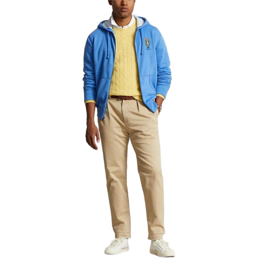 Polo Ralph Lauren  Blue Zip-Up Fleece Hoodie Jacket. MNPOKNI16823-529 圖 3