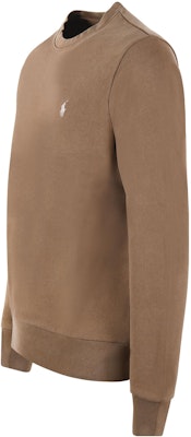 Polo Ralph Lauren Baju Sweater Coklat Crewneck Kapas dengan Logo. 916689004 Lookbook Polo Ralph Lauren Baju Sweater Coklat Crewneck Kapas dengan Logo. 916689004