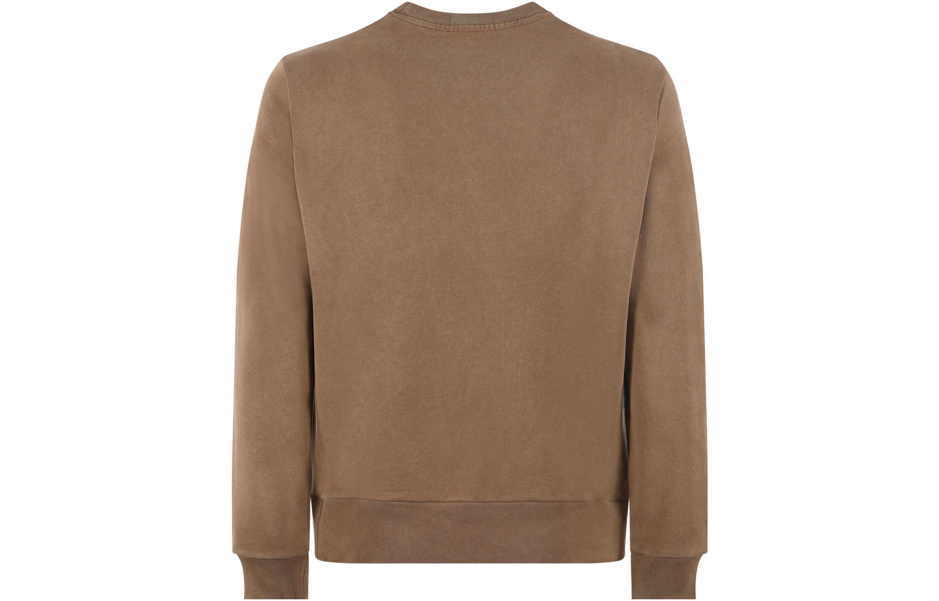 Shop Polo Ralph Lauren Baju Sweater Coklat Crewneck Kapas dengan Logo. 916689004