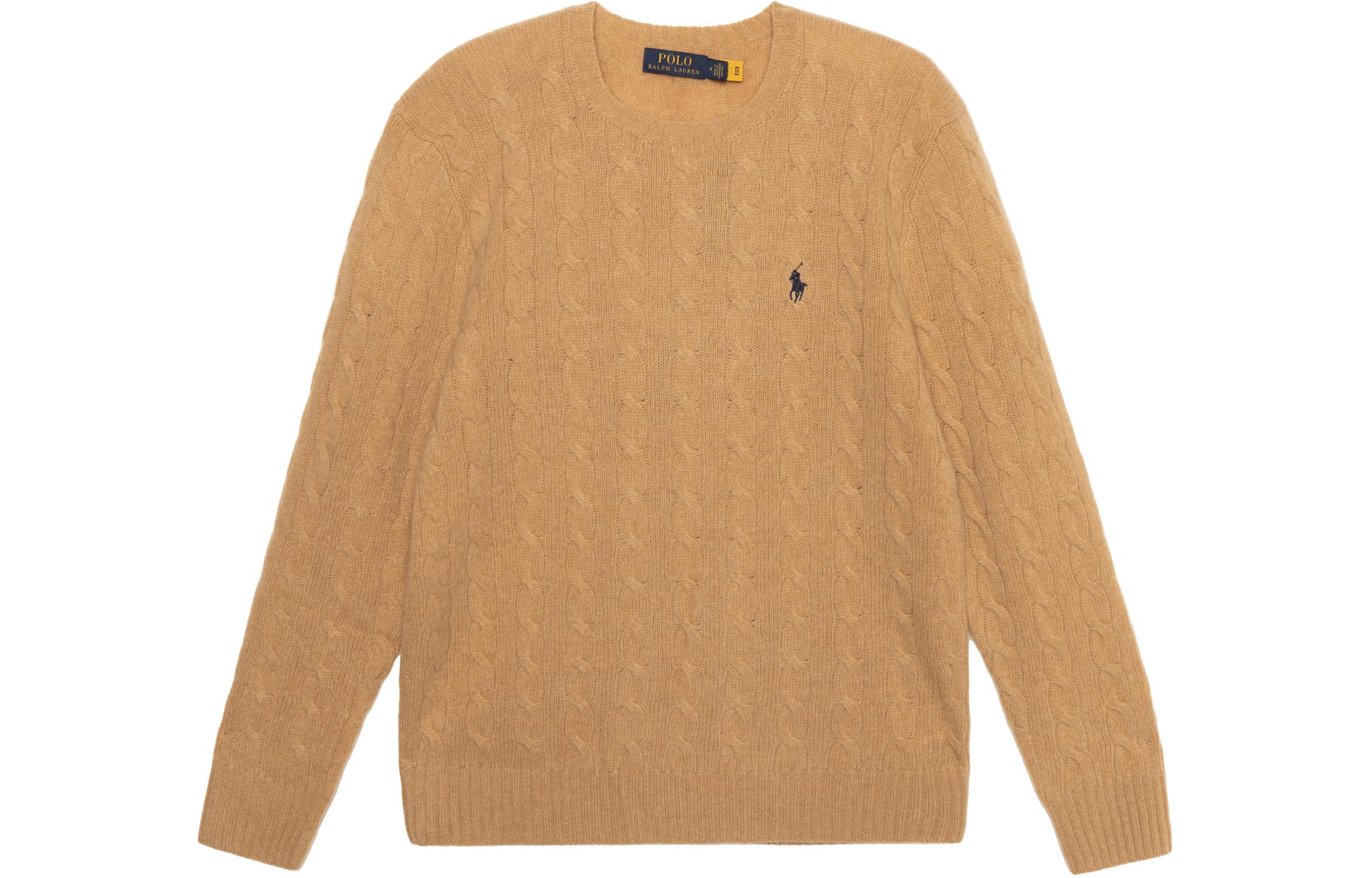 Polo Ralph Lauren  Brown Crewneck Sweater with Embroidered Pony Logo. 71087676232-009 圖 2