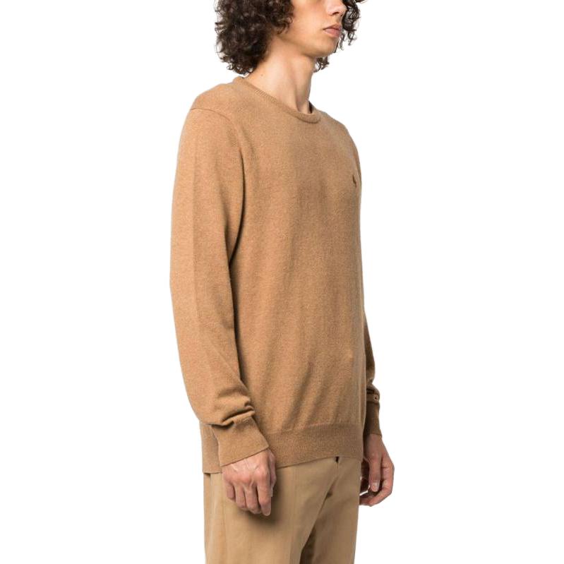 Polo Ralph Lauren  Brown Embroidered Knit Crewneck Sweater. 710876714012-200 圖 7