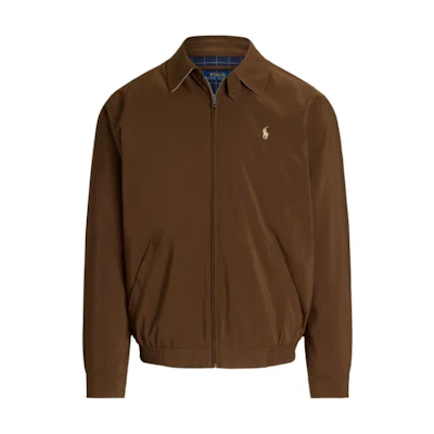 Polo Ralph Lauren Brown Embroidered Pony Zip-Up Casual Jacket SS24. MNPOOTW16021395-200