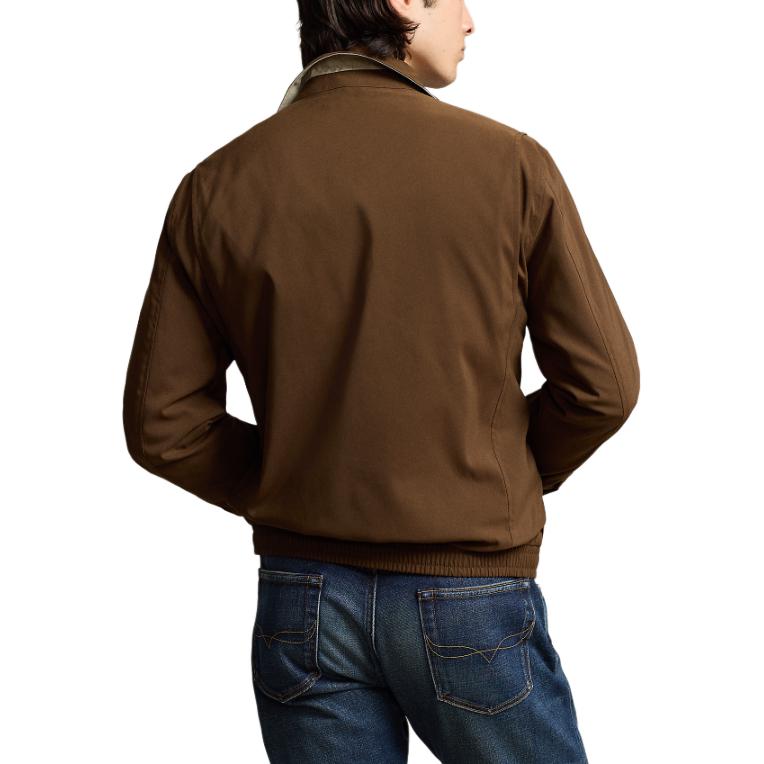 Purchase Polo Ralph Lauren 棕色刺繡小馬開襟休閒外套 SS24. MNPOOTW16021395-200