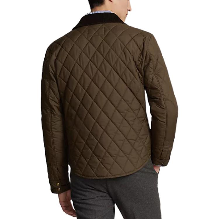 Polo Ralph Lauren  Brown Quilted Cotton Jacket with Patch Pockets. 710876085-006 圖 4