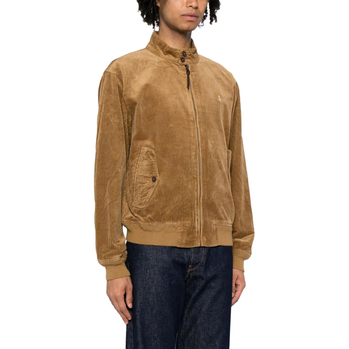 Polo Ralph Lauren  Brown Zip-Up Stand Collar Long-Sleeve Jacket. 710914227-002 圖 5