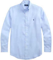 Polo Ralph Lauren Button-Up Logo Long Sleeve Shirt Blue. 710966292-011 Polo Ralph Lauren Button-Up Logo Long Sleeve Shirt Blue. 710966292-011
