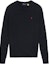Order Polo Ralph Lauren Cable Knit Crewneck Sweater - Navy Blue. 710775885-001