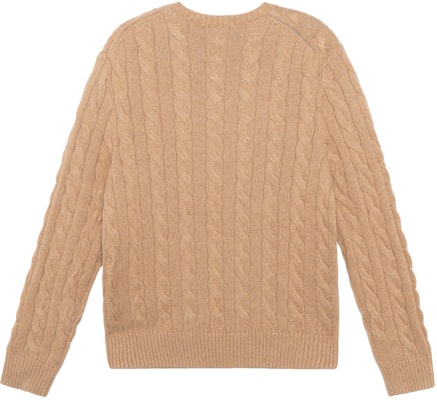 Suéter de Punto Trenzado Marrón Polo Ralph Lauren. 710775885-014 Lookbook Suéter de Punto Trenzado Marrón Polo Ralph Lauren. 710775885-014