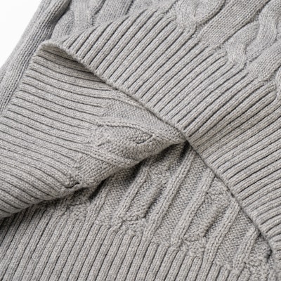 ポロ ラルフローレン ケーブルニットセーター 無地 グレー 快適 スタイリッシュ 710775885-013 Details for ポロ ラルフローレン ケーブルニットセーター 無地 グレー 快適 スタイリッシュ 710775885-013