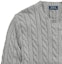 Sizing ポロ ラルフローレン ケーブルニットセーター 無地 グレー 快適 スタイリッシュ 710775885-013