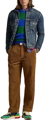 Polo Ralph Lauren 休閒繩帶腰褲 棕色黃色. MNPOPNT14H20072 Lookbook Polo Ralph Lauren 休閒繩帶腰褲 棕色黃色. MNPOPNT14H20072