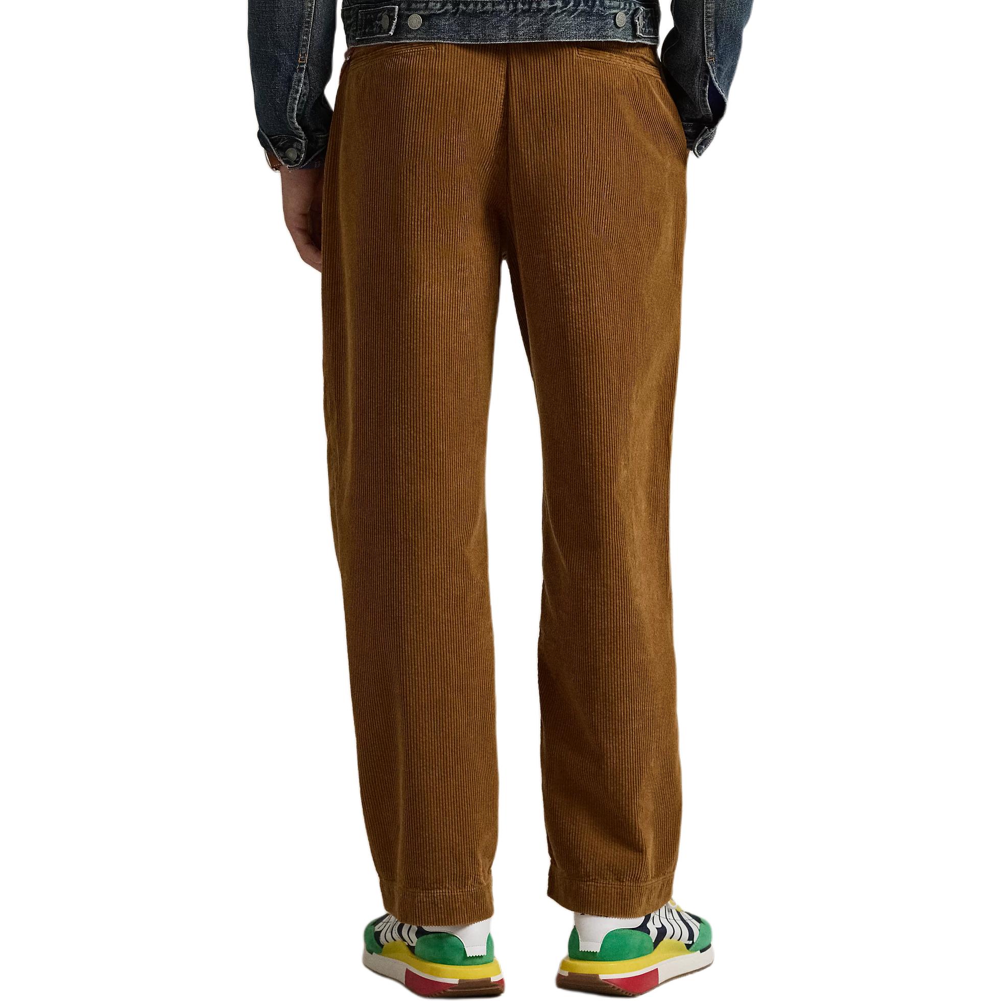 Purchase Polo Ralph Lauren 休閒繩帶腰褲 棕色黃色. MNPOPNT14H20072