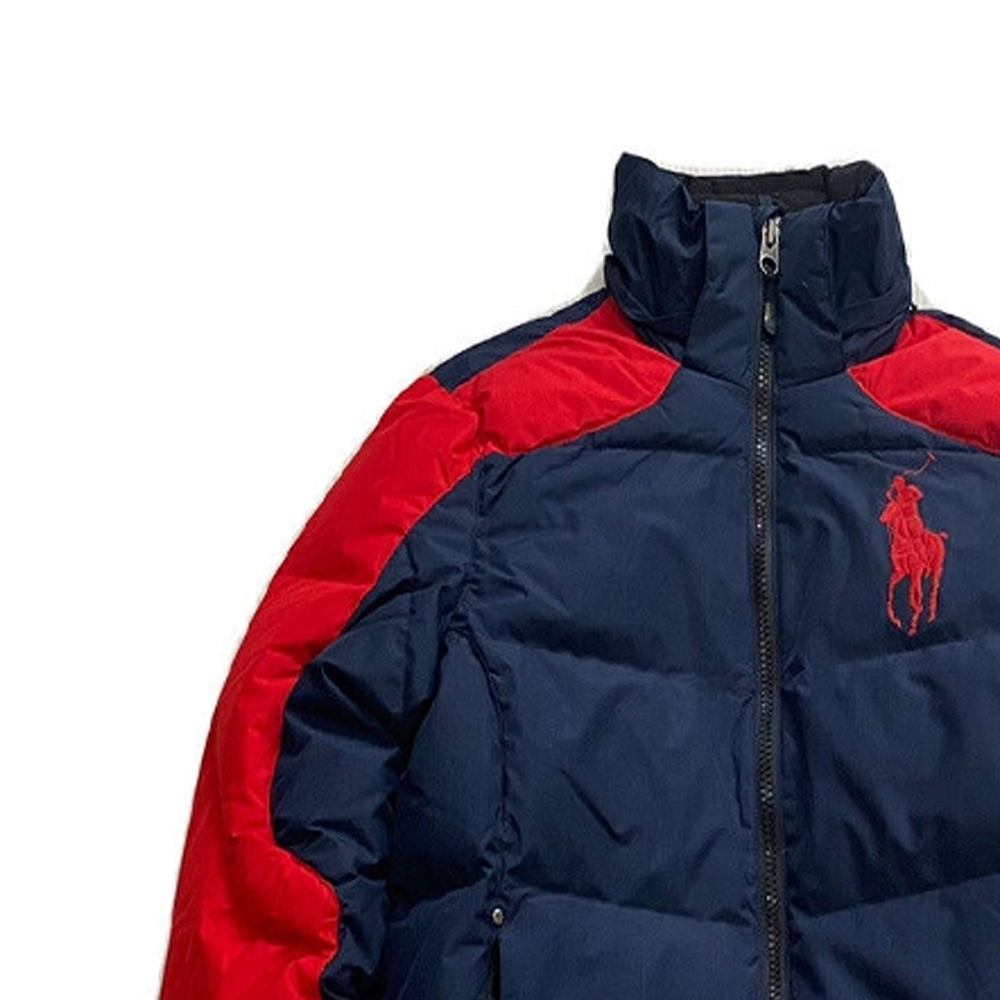 Polo Ralph Lauren  Colorblock Hooded Down Jacket Navy Blue 710716127-010 圖 4
