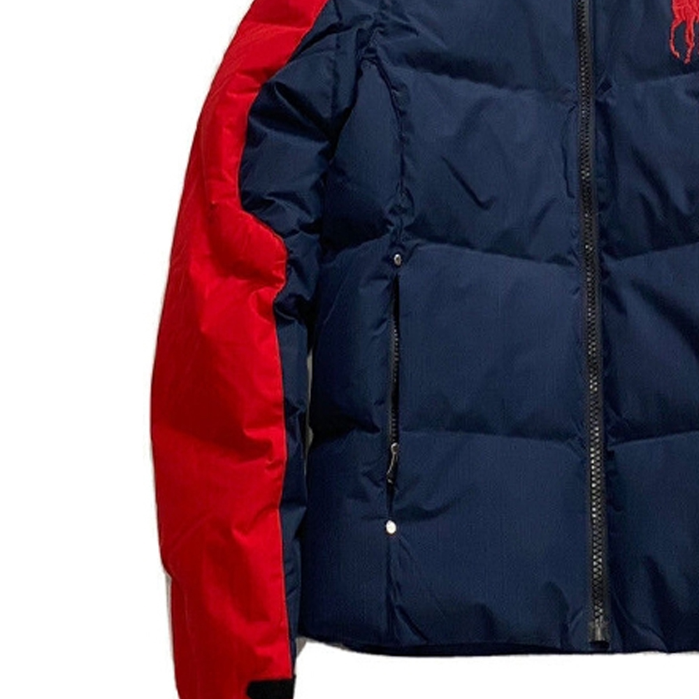 Polo Ralph Lauren  Colorblock Hooded Down Jacket Navy Blue 710716127-010 圖 5