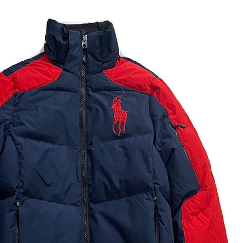 Polo Ralph Lauren  Colorblock Hooded Down Jacket Navy Blue 710716127-010 圖 7