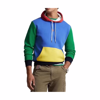Polo Ralph Lauren Colorblock Hoodie Multicolor Long Sleeve Casualwear. 710900824-001