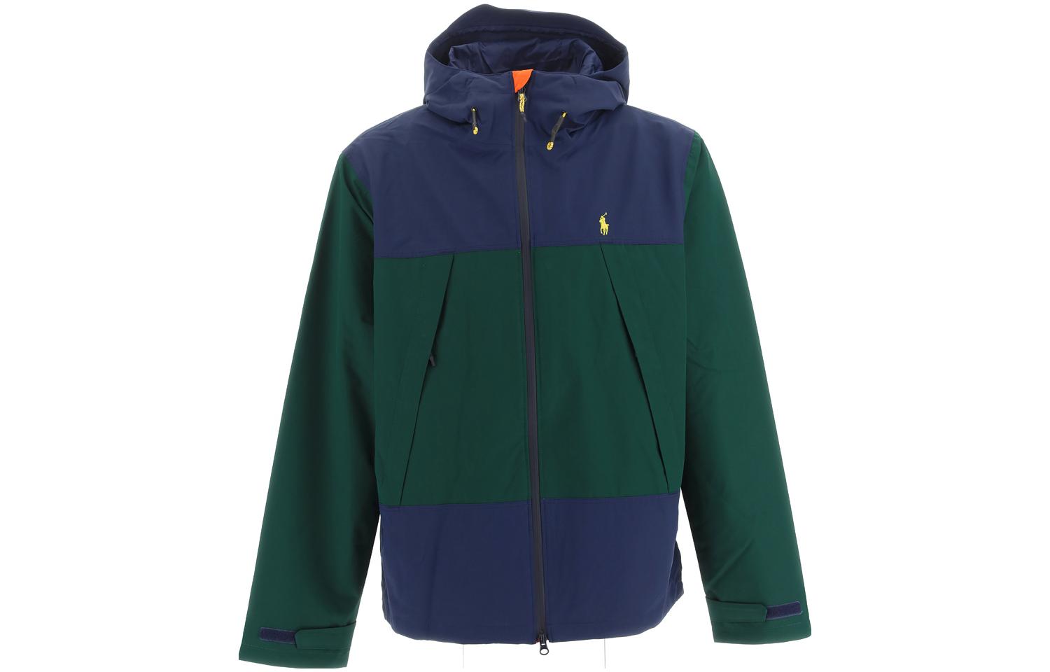Polo Ralph Lauren  Colorblock Zip Hoodie Jacket Green 710917315000-001
