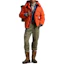 Lookbook Polo Ralph Lauren Corduroy Puffer Jacket with Detachable Hood Academy Orange MNPOOTW16021499