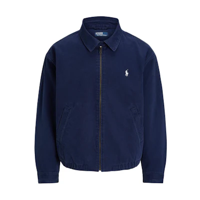 Polo Ralph Lauren Cotton Long-Sleeve Solid Jacket - Blue. MNPOOTW16021661-410