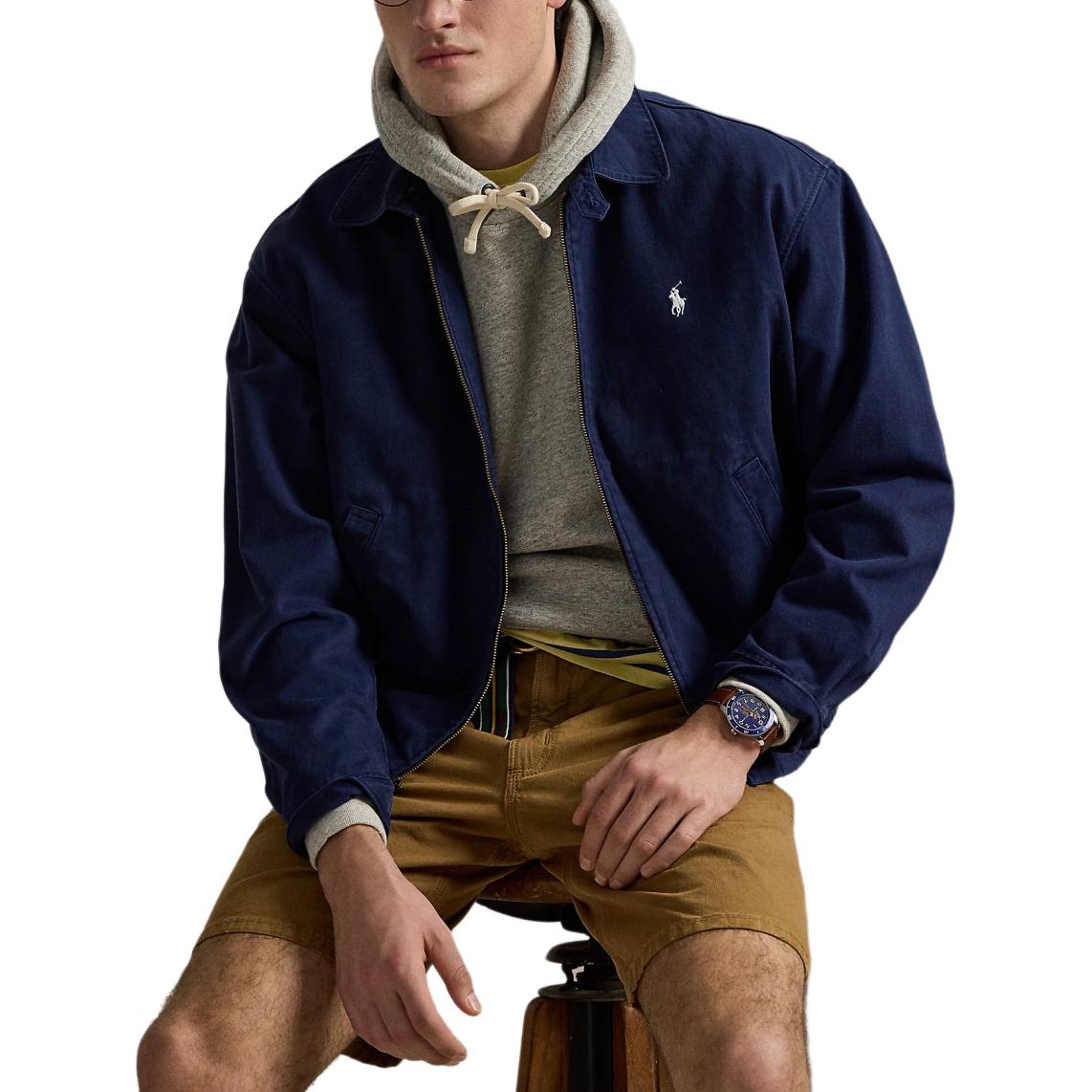 Polo Ralph Lauren  Cotton Long-Sleeve Solid Jacket - Blue. MNPOOTW16021661-410 圖 3