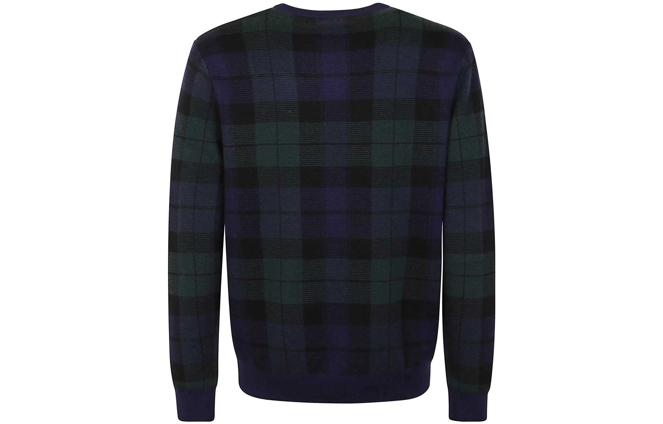 Polo Ralph Lauren  Crewneck Checked Colorblock Sweater Long Sleeve. 710917043-001 圖 3